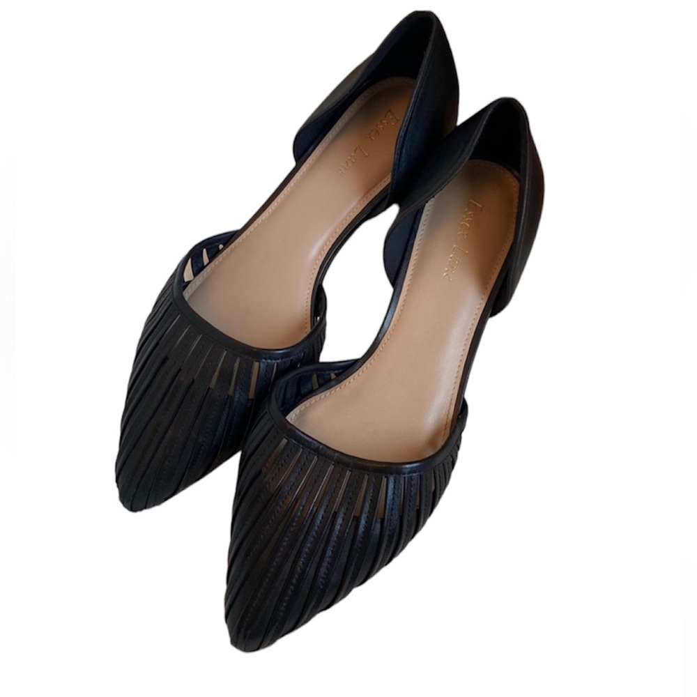 NWOT Essex Lane Black Pointed Toe Flat Women’s Size 10 - Picture 6 of 6